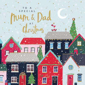 Rachel Ellen Mum & Dad Christmas Card image 0