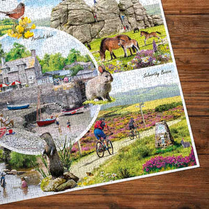 Gibsons Dartmoor & Exmoor 1000 Piece Puzzle image 2