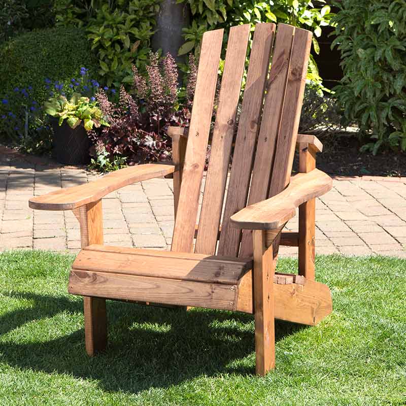 Charles Taylor Aidendack Wooden Garden Chair (Assembled) image 0