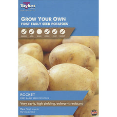Rocket First Early Seed Potatoes - Pack of 10 image