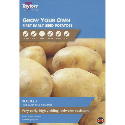 Rocket First Early Seed Potatoes - Pack of 10 image