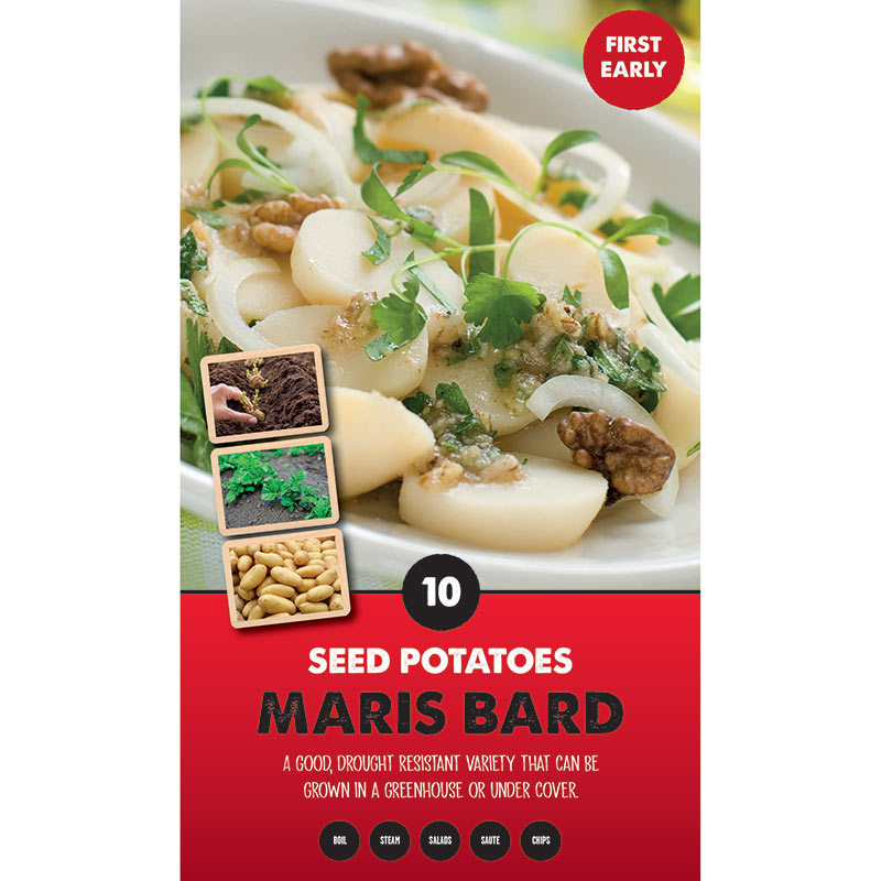 Maris Bard First Early Seed Potatoes (Pack of 10) image 0