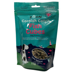 Zoon Cornish Catch Fish Cubes Dog Treats image 0