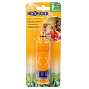 Hozelock Non Return Outdoor Tap Connector image 2