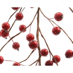 Everlands Foam Red Berry Garland image 1