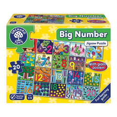 Orchard Toys Big Number Jigsaw Puzzle image 0