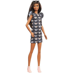 Barbie Fashionista Doll with Black Mouse Dress image 0