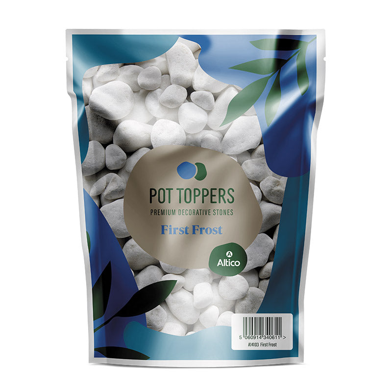 Altico Pot Toppers Decorative Stones – First Frost (Pouch Pack) image 0
