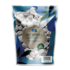 Altico Pot Toppers Decorative Stones – First Frost (Pouch Pack) image 0