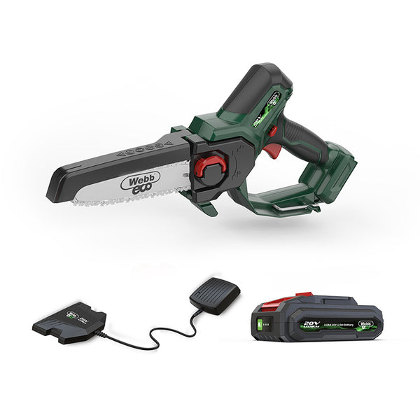 Webb Eco 20V 15cm Pruning Saw (Incl. Battery & Charger) image 0