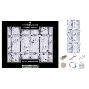 Harvey &amp; Mason 6 Deluxe Winter Bird Crackers image 0