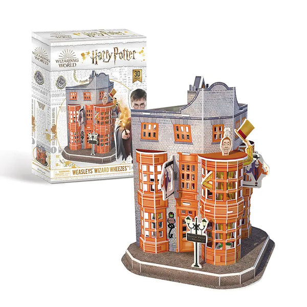 Harry Potter Diagon Alley Weasleys' Wizard Wheezes 3D Jigsaw Puzzle image 0