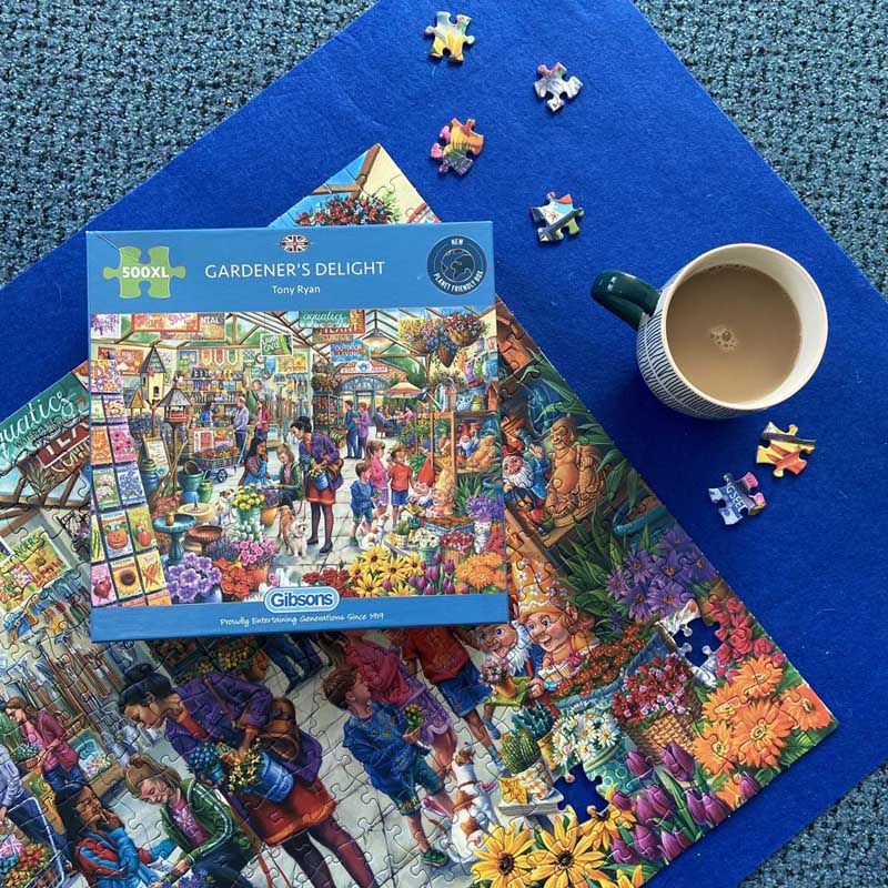 Gibsons Gardener's Delight 500 XL Piece Jigsaw Puzzle image 0