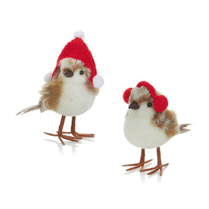 Premier Brown Bird with Red Headgear (Assorted Designs) image 0