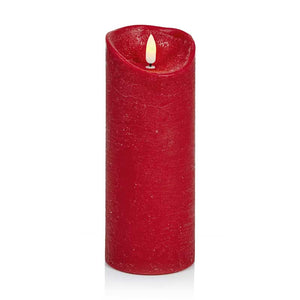 Premier Battery-Operated Red FLIKABRIGHTS Candle with Timer - 23cm image