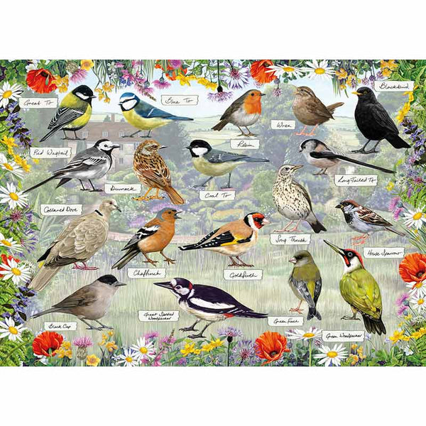 Gibsons RSPB: Blissful Birds 1000 Piece Puzzle image 0