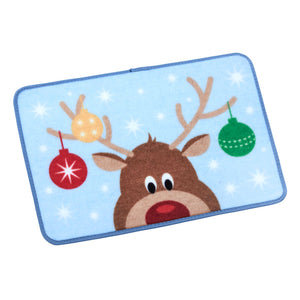 Three Kings Merry Rudolph Doormat image 1