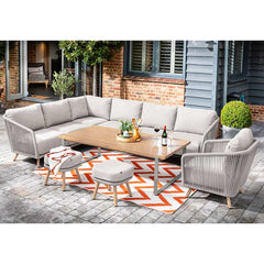 Hartman Trevi L-Shaped Corner Sofa Set with Rectangular Table image 0