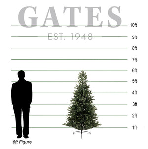 Everlands Geneva Fir Artificial Christmas Tree - 6ft / 1.8m image 1