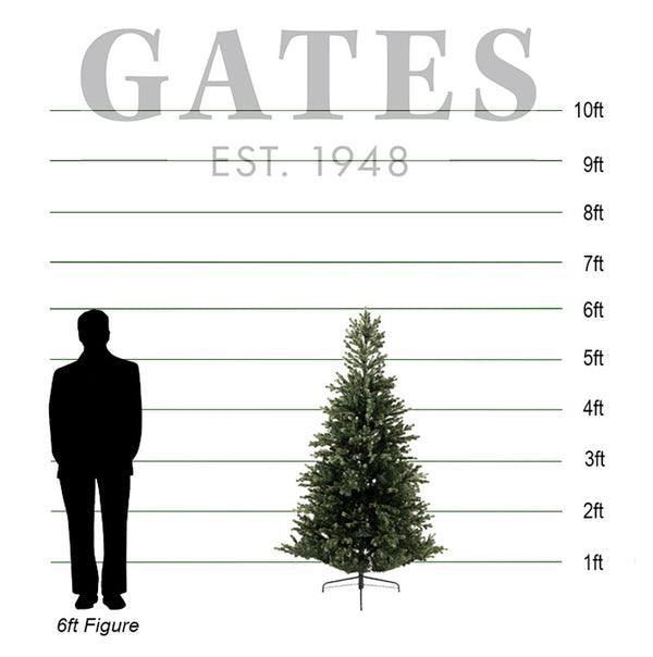 Everlands Geneva Fir Artificial Christmas Tree - 6ft / 1.8m image 1