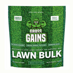 Grass Gains Lawn Bulk Moss Edition (2kg Pouch) image 0