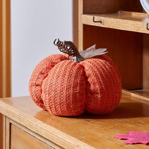 Decor Pumpkin Autumn Plush (Large or Extra Large) - Large image