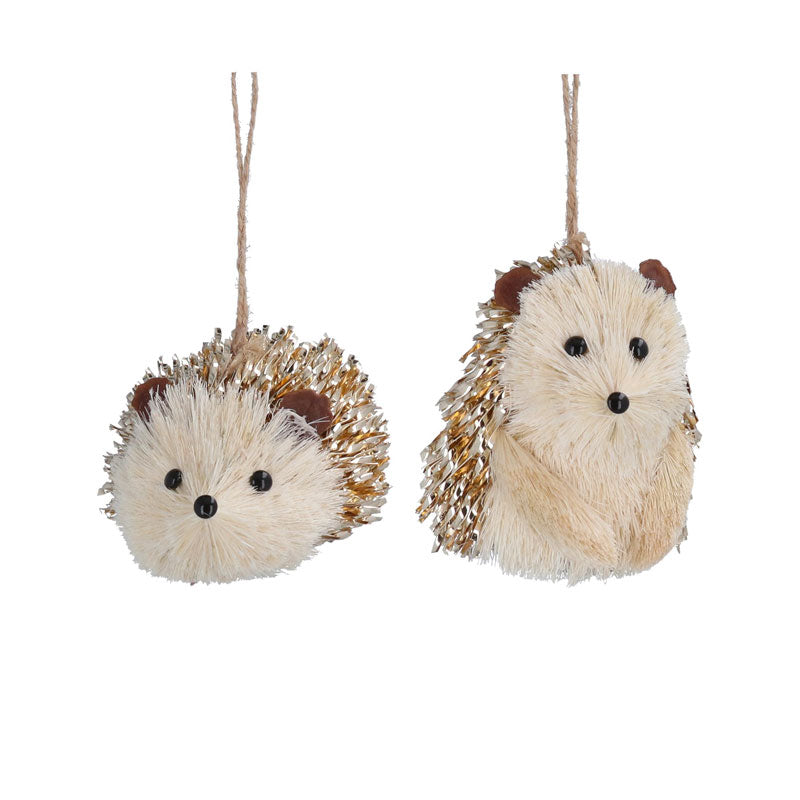 Gisela Graham Gold Bristle Hedgehog (Assorted Designs) image 0