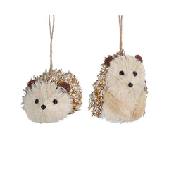 Gisela Graham Gold Bristle Hedgehog (Assorted Designs) image 0