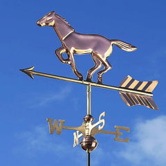 Espira Copper Horse Cottage Weathervane image 0