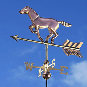 Espira Copper Horse Cottage Weathervane image 0