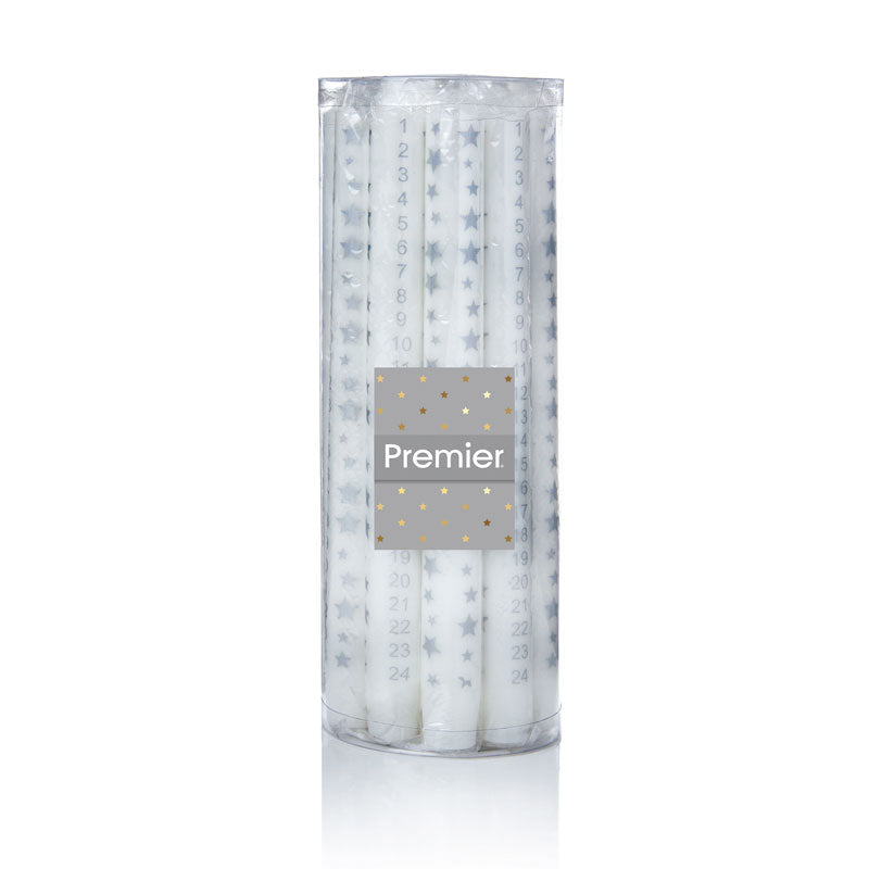Premier Advent Candle with Stars (Assorted Designs) image 0