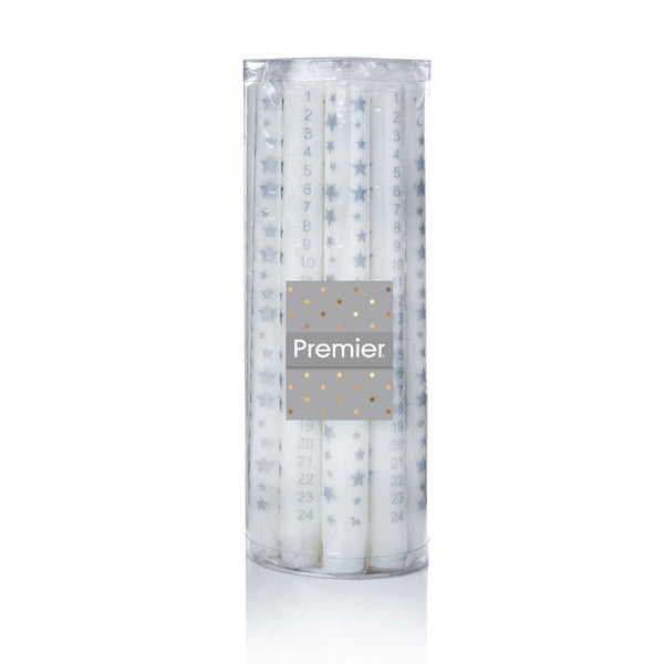 Premier Advent Candle with Stars (Assorted Designs) image 1