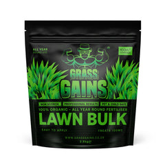 Grass Gains Organic Lawn Bulk Black Edition (2.5kg Pouch) image 0