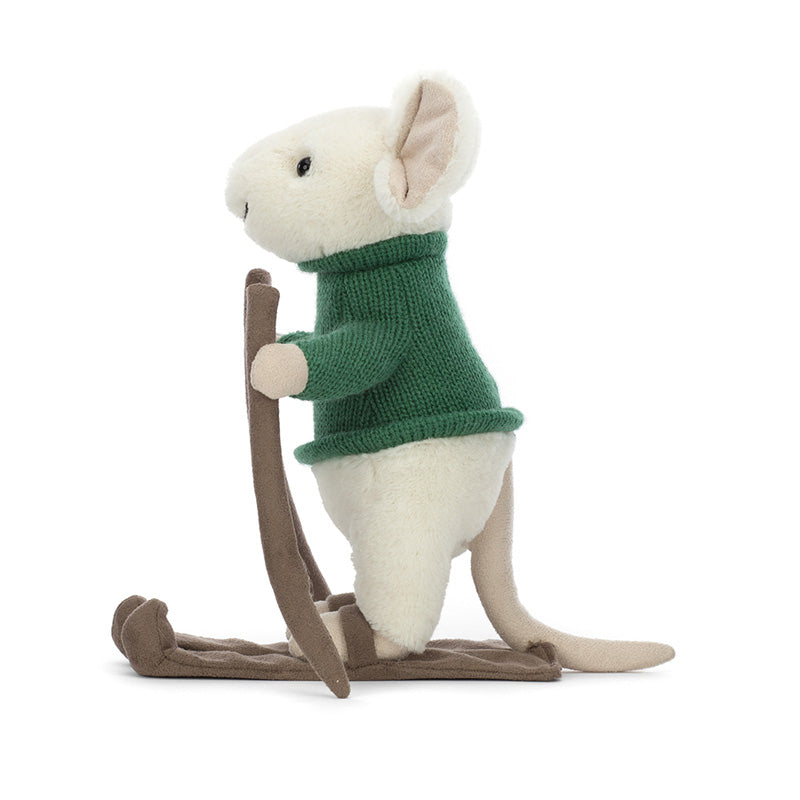 Jellycat Merry Mouse Skiing image 0