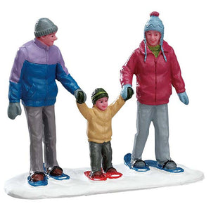 Lemax Snowshoe Family image 0