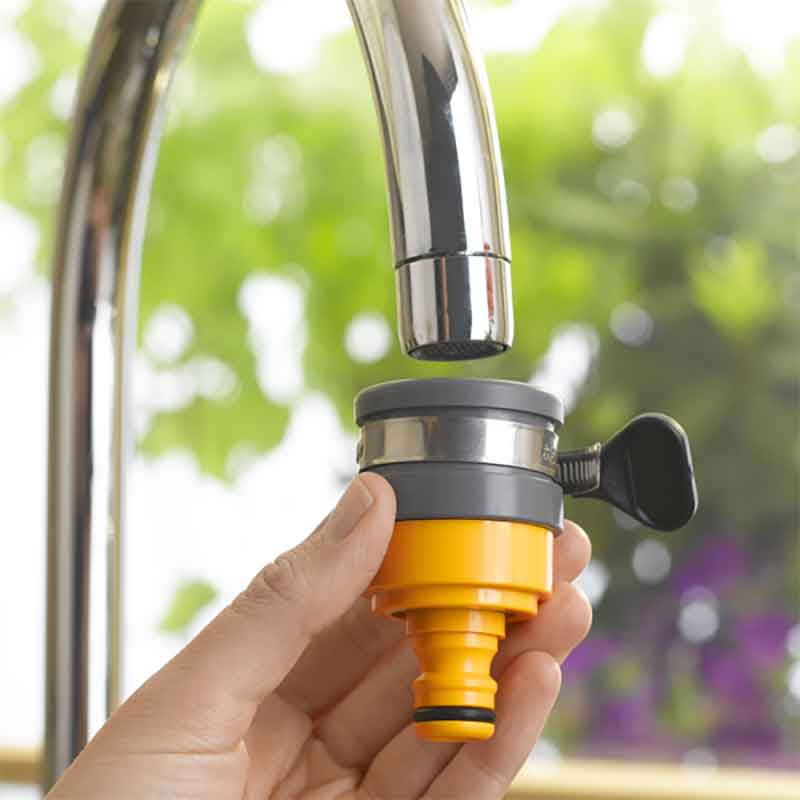 Hozelock Round Mixer Tap Connector image 0