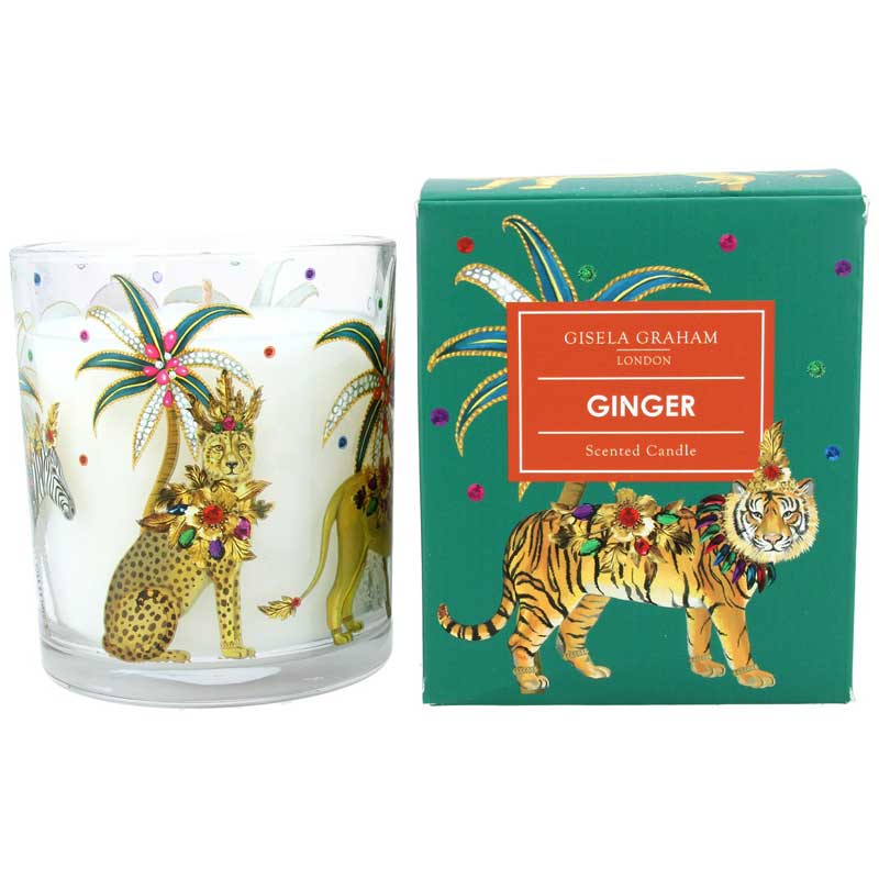 Gisela Graham Large Ginger Candle image 0
