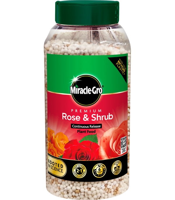 Miracle-Gro Premium Rose & Shrub Continuous Release Plant Food (900g) image 1