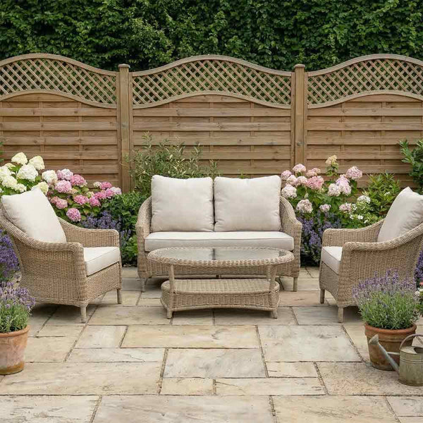 Orchard Life Bramley Garden Lounge Set in Oatmeal (Seats 4) image 3