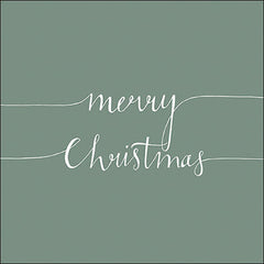 Ambiente Paper Napkins - Sage Christmas Note (Pack of 20) image 0