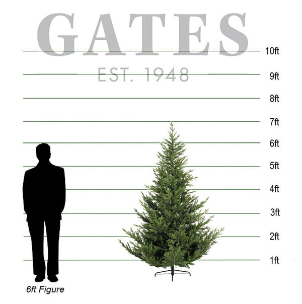 Everlands Norway Spruce Artificial Christmas Tree - 7ft / 2.1m image 1
