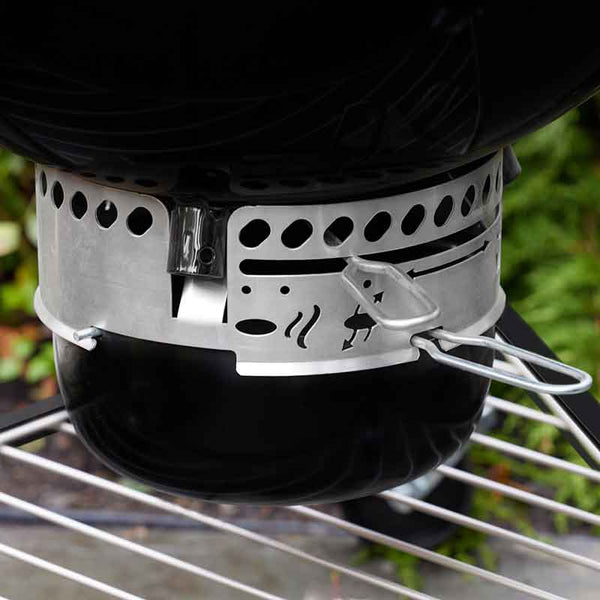 Weber Summit Kamado E6 Charcoal Barbecue Black, 61cm image 5