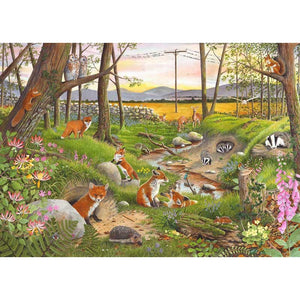 House of Puzzles Midsummer Twilight Big 250 Piece Jigsaw Puzzle image 0