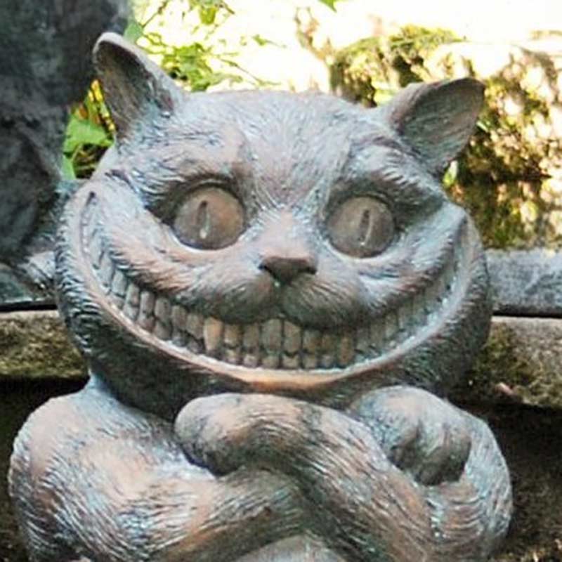 Home & Garden UK Cheshire Cat Garden Statue image 0