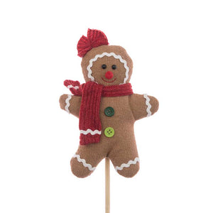 Floralsilk Mrs Gingerbread Stick image 0