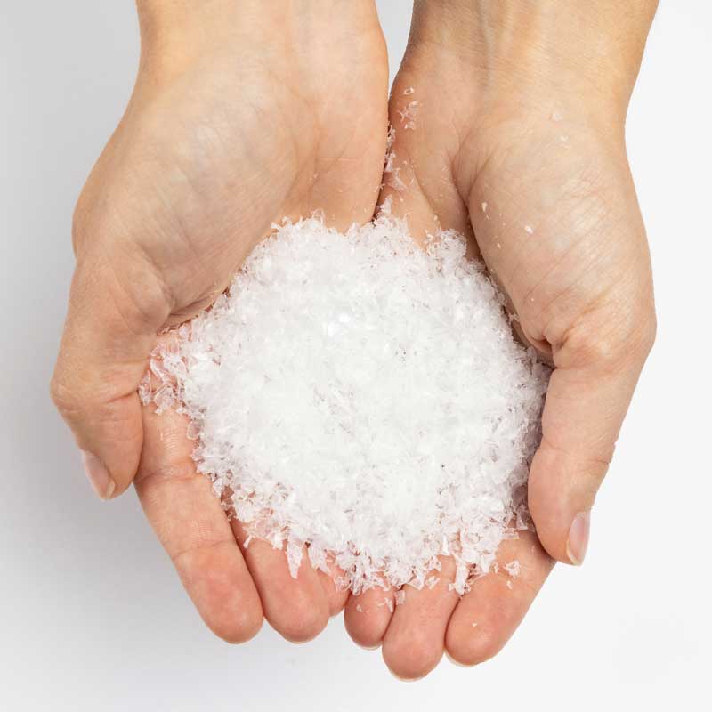Decoris Recycled Plastic Snow image 1