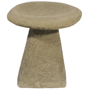 Willowstone Rustic Staddle Stone Bird Bath image 0