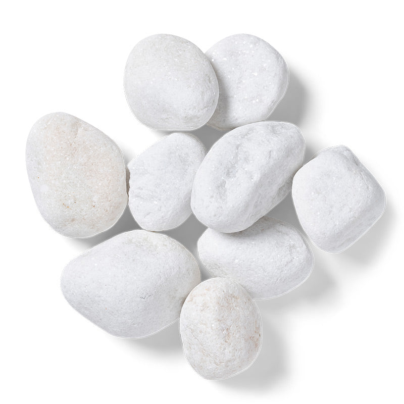 Altico Dover White Premium Stone Cobbles (Large Bag) image 0