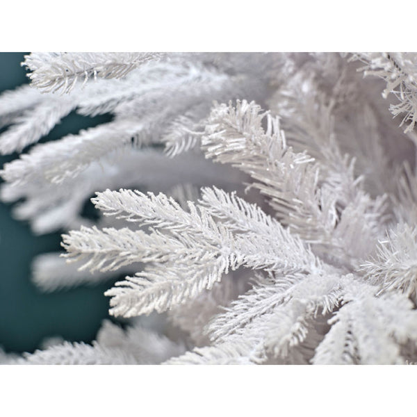 Everlands Frosted White Sunndal Fir Artificial Christmas Tree - 6ft image 2