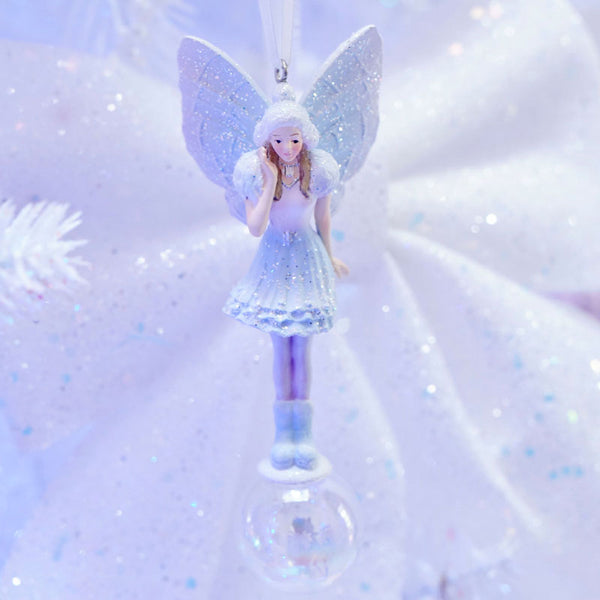 Decoris Hanging Elf with Glass Ball (Assorted Designs) image 1